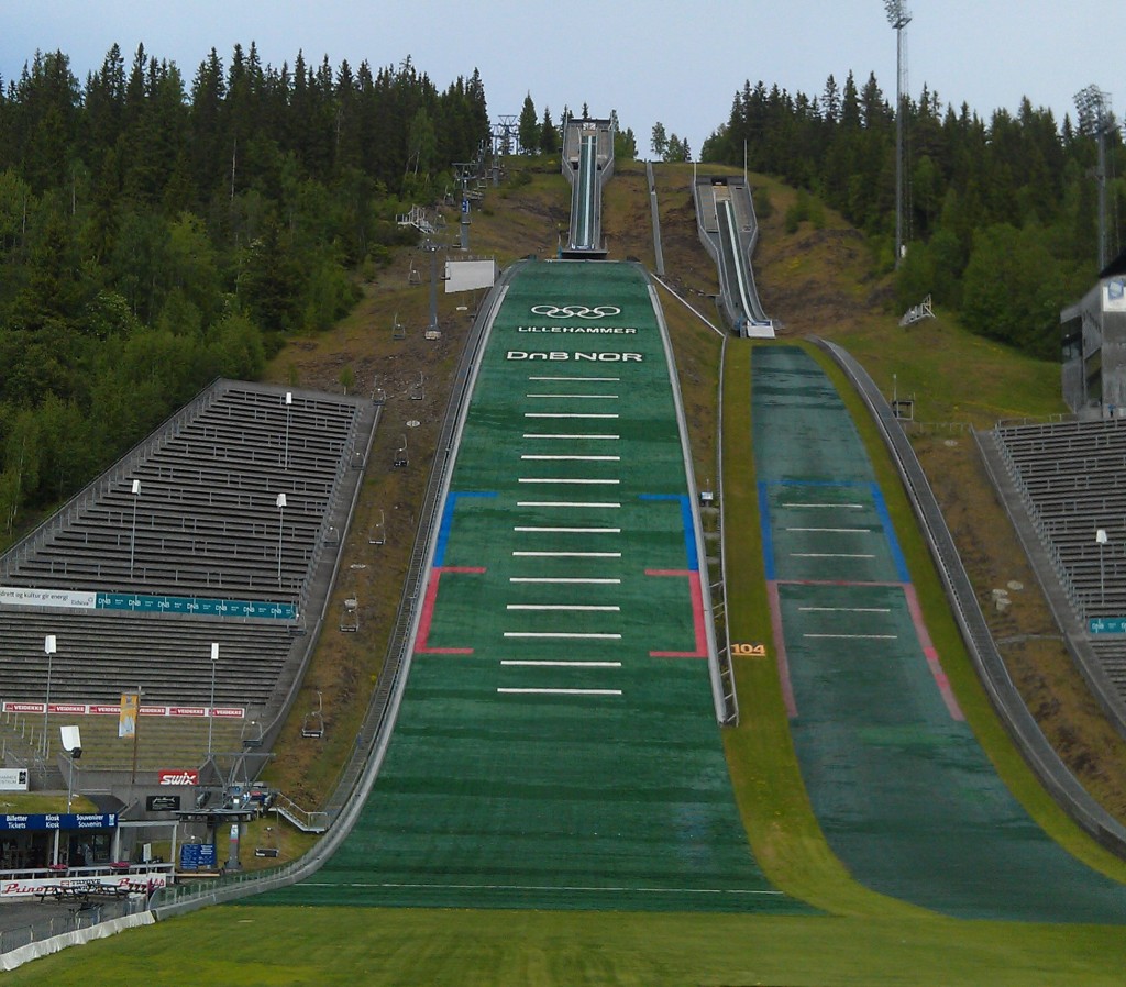 Olympic Ski Jump In Lillehammer Norway Europe Pictures pertaining to Ski Jumping Lillehammer