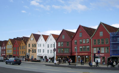 Norway's Colored Houses in Bergen
