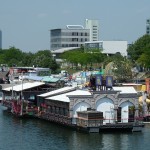 picture of vienna by the riverfront