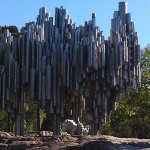 Pipe Statue in Helsinki Finland