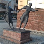 Statue in Narvik Norway