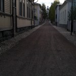 Street in Kuopio Finland