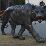 Tiger statue in Oslo