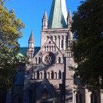 Church in Trondheim Norway