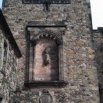 Edinburg castle wall