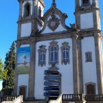 signs in front of a church