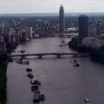 The River Thames in London