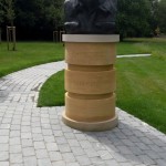 Churchill statue at Blenheim Palace