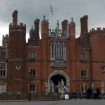 Hampton Court Palace in Surrey, UK.
