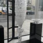 A big crystal at the House of Waterford Crystal in United Kingdom