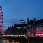 The London Eye at night