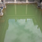 One of the Roman Baths at the City of Bath in England