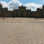 Wide shot of Blenheim Palace