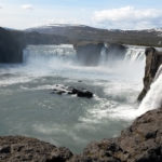 Goðafoss waterfall